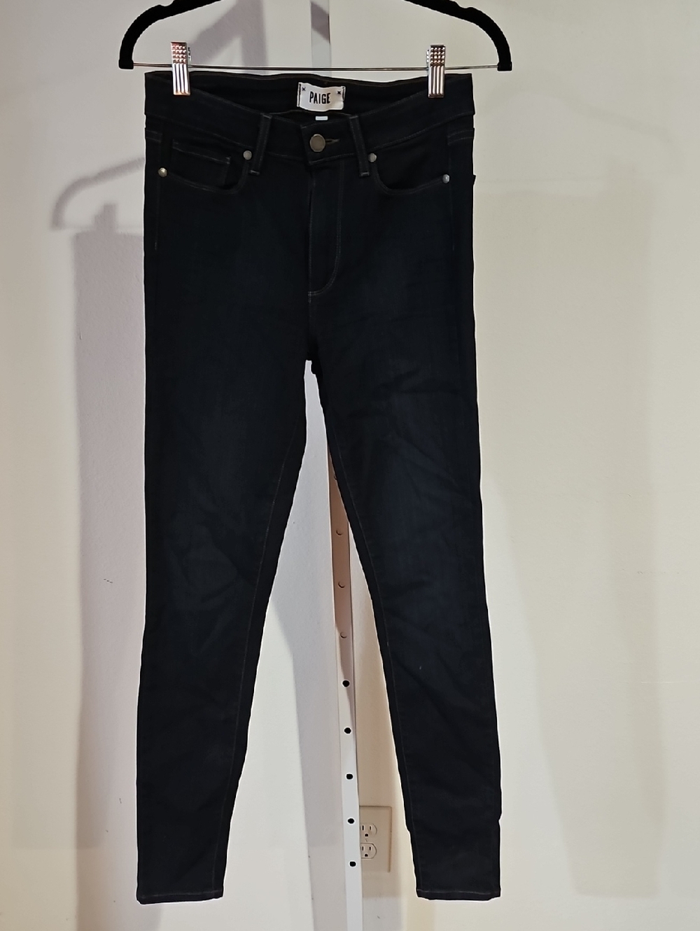 PAIGE Black Skinny Jeggings  #60